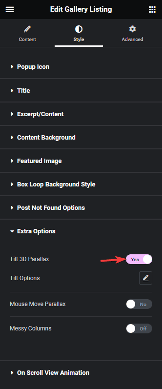 gallery listing tilt 3d | The Plus Addons for Elementor Gallery listing tilt 3d parallax