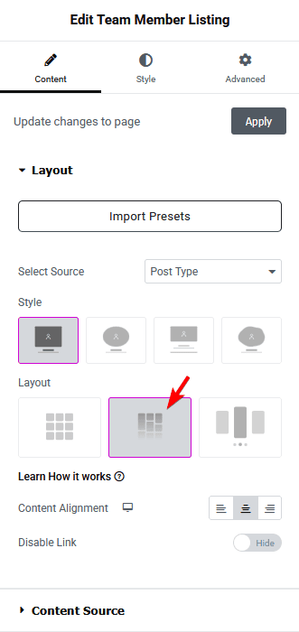 Team member listing masonry layout new how to show team members in masonry grid layout in elementor? From the plus addons for elementor