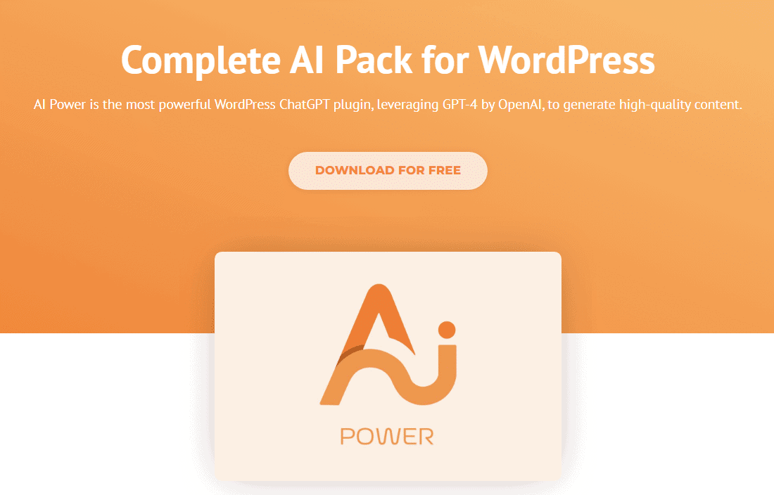 AI Power | The Plus Addons for Elementor Ai power 6 best wordpress chatgpt plugins from the plus addons for elementor
