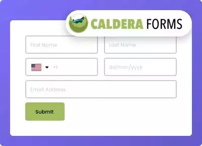 Caldera forms caldera forms from the plus addons for elementor
