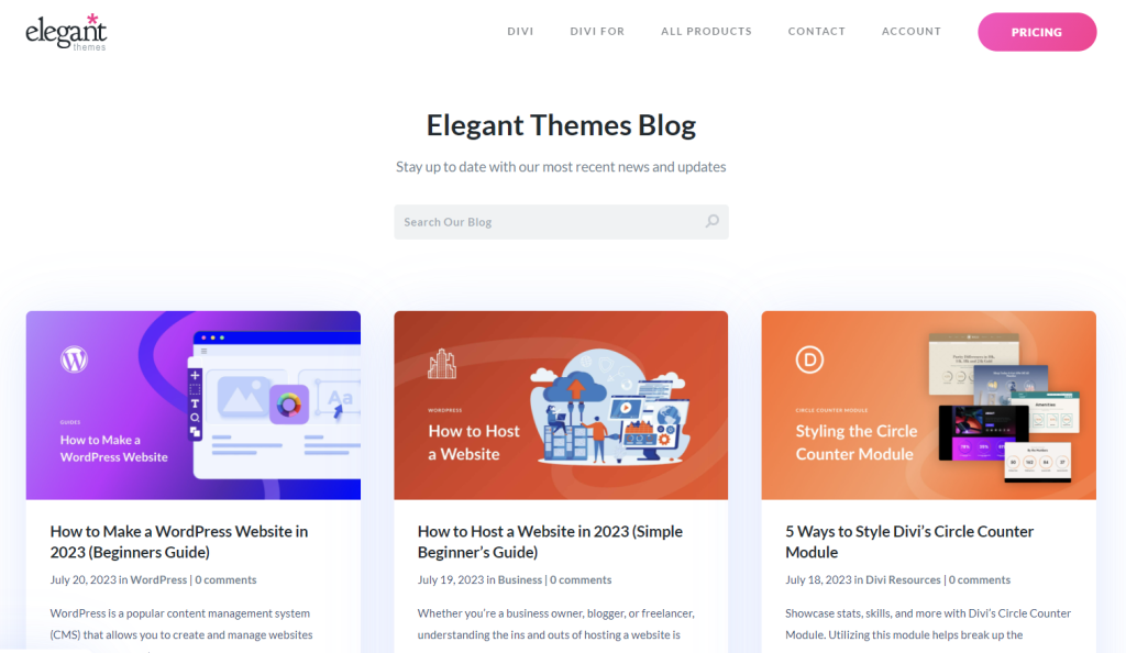 Elegant themes 20 helpful wordpress blogs to read & follow [ultimate list] from the plus addons for elementor
