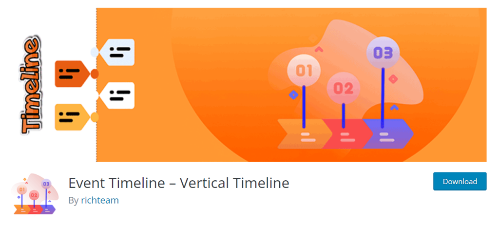 Event timeline 5 best wordpress timeline plugins from the plus addons for elementor
