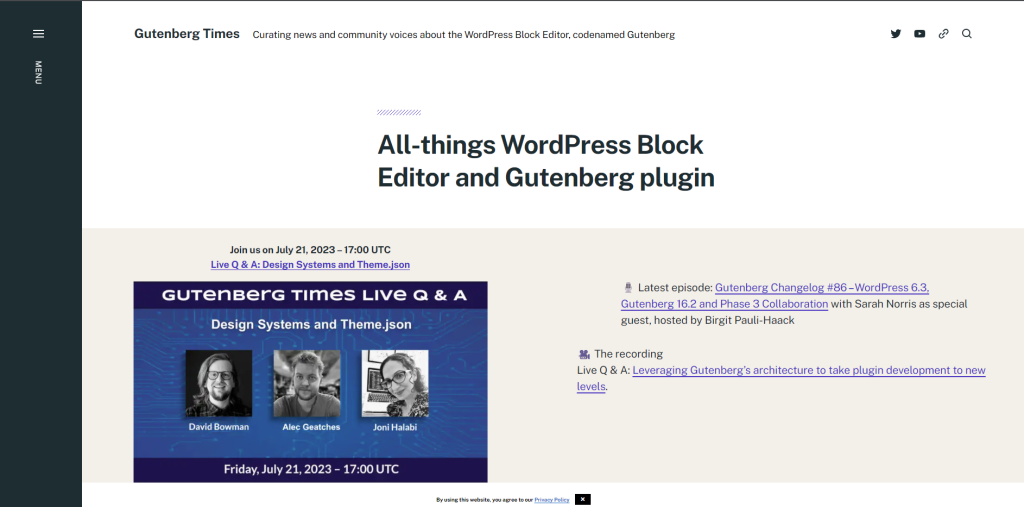 Gutenberg times 20 helpful wordpress blogs to read & follow [ultimate list] from the plus addons for elementor