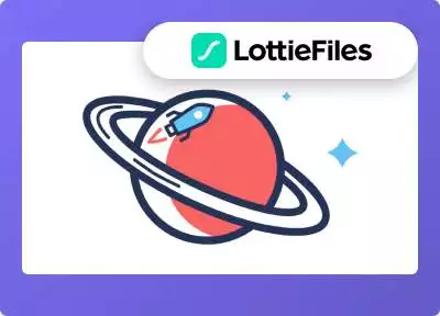 Lottie files lottiefiles from the plus addons for elementor