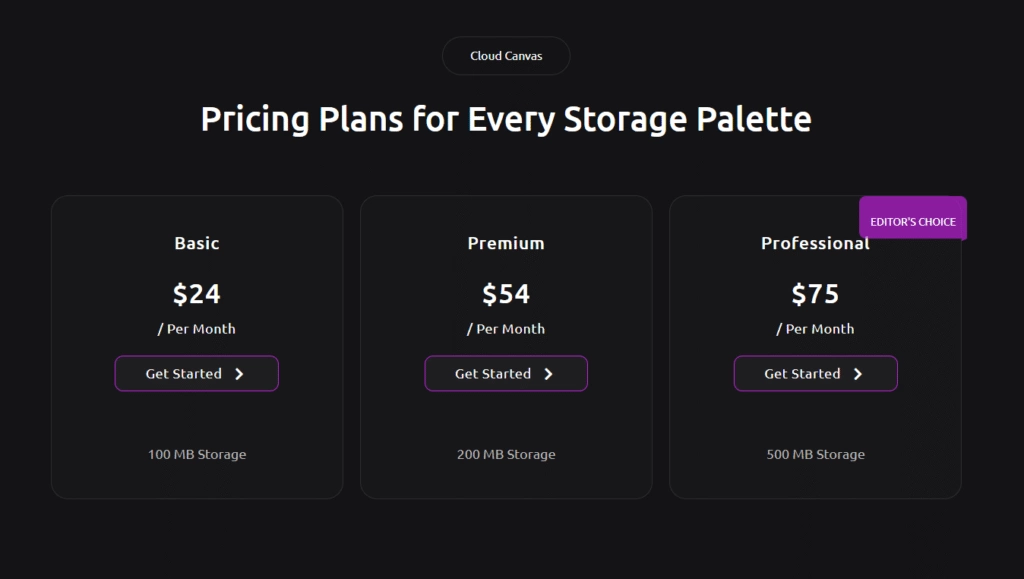 Pricing table demo by the plus addons 5 best elementor pricing table plugins from the plus addons for elementor
