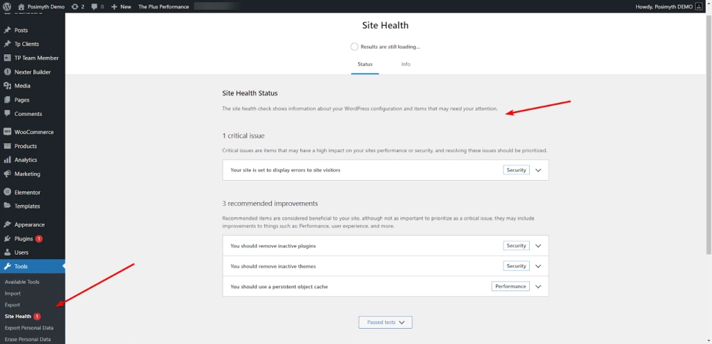 Site health how to increase wordpress php memory limit [4 easy methods] from the plus addons for elementor
