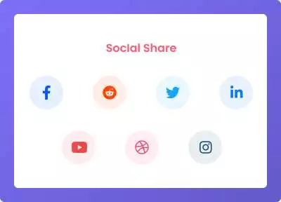 Social sharing social sharing from the plus addons for elementor
