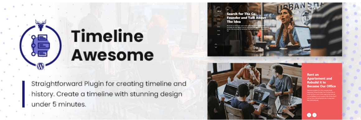 Timeline awesome 5 best wordpress timeline plugins from the plus addons for elementor