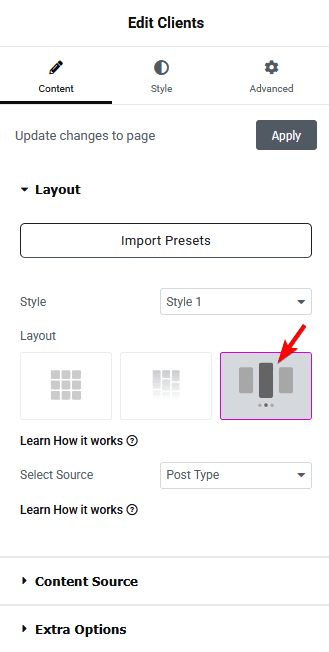Clients listing carousel layout new how to create a logo carousel slider in elementor? From the plus addons for elementor