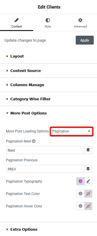clients listing pagination new How to Add Pagination in Elementor Logo Showcase? from The Plus Addons for Elementor
