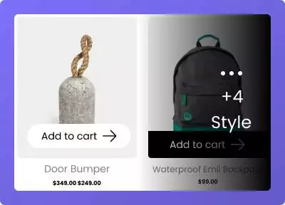 Woo product style product style from the plus addons for elementor