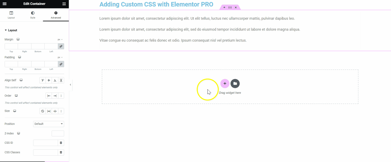 Add custom css with elementor pro 1 how to add custom css in elementor for free [4 methods] from the plus addons for elementor