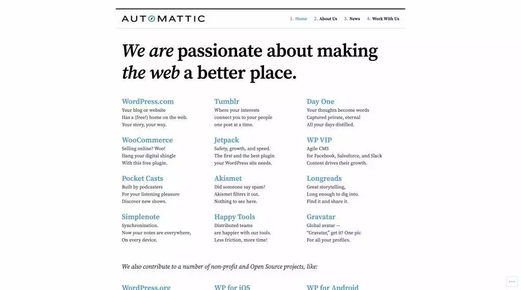 Automattic website snap wordpress. Com vs wordpress. Org from the plus addons for elementor