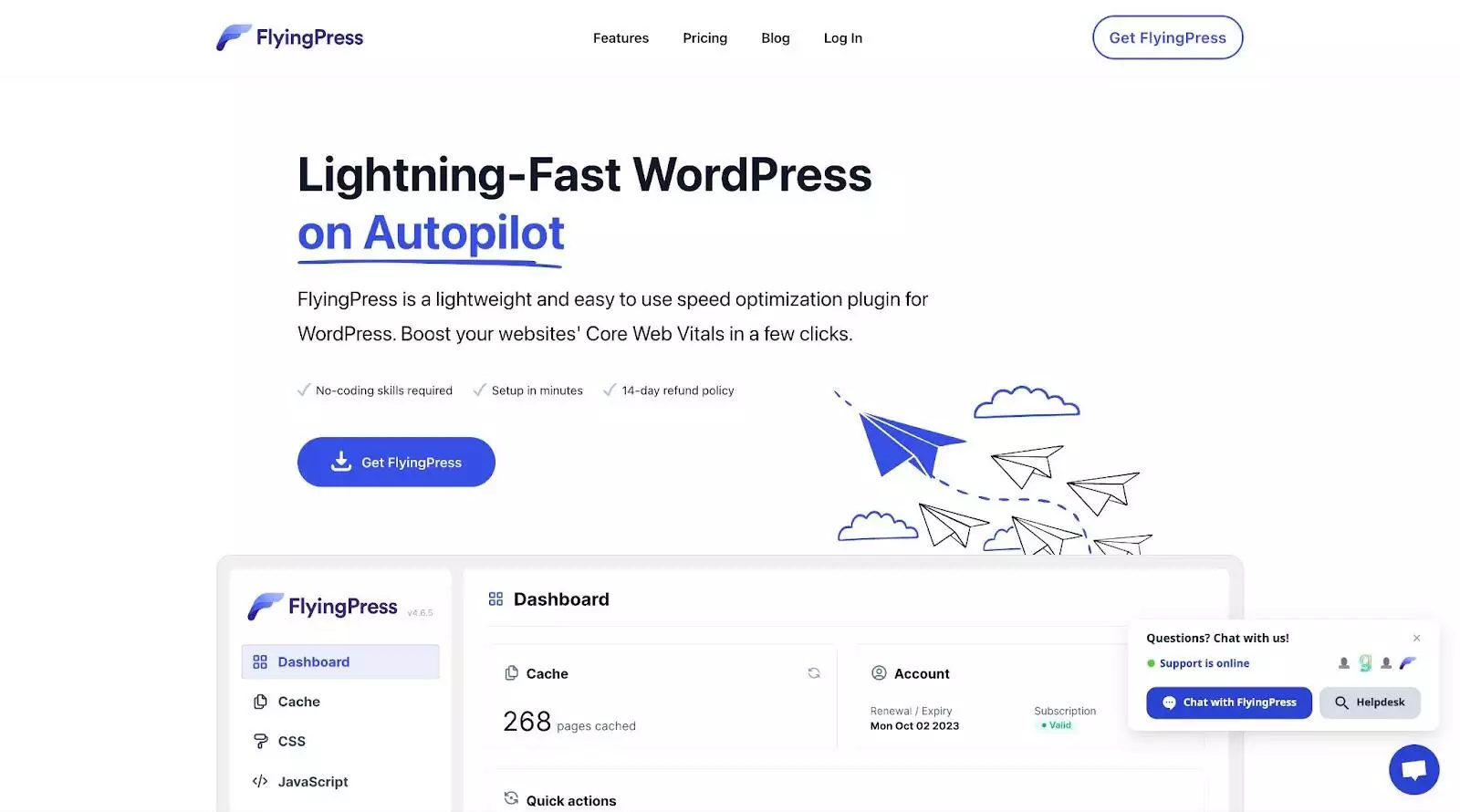 Flyingpress 6 best cache plugins for elementor [pass web vitals] from the plus addons for elementor