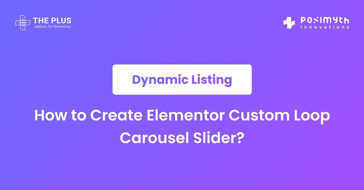 custom post type slider elementor