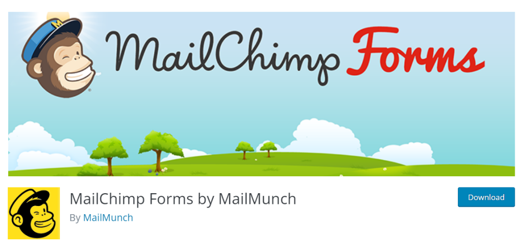 Mailchimp forms by mailmunch 7 best mailchimp plugins for wordpress [grow subscribers] from the plus addons for elementor