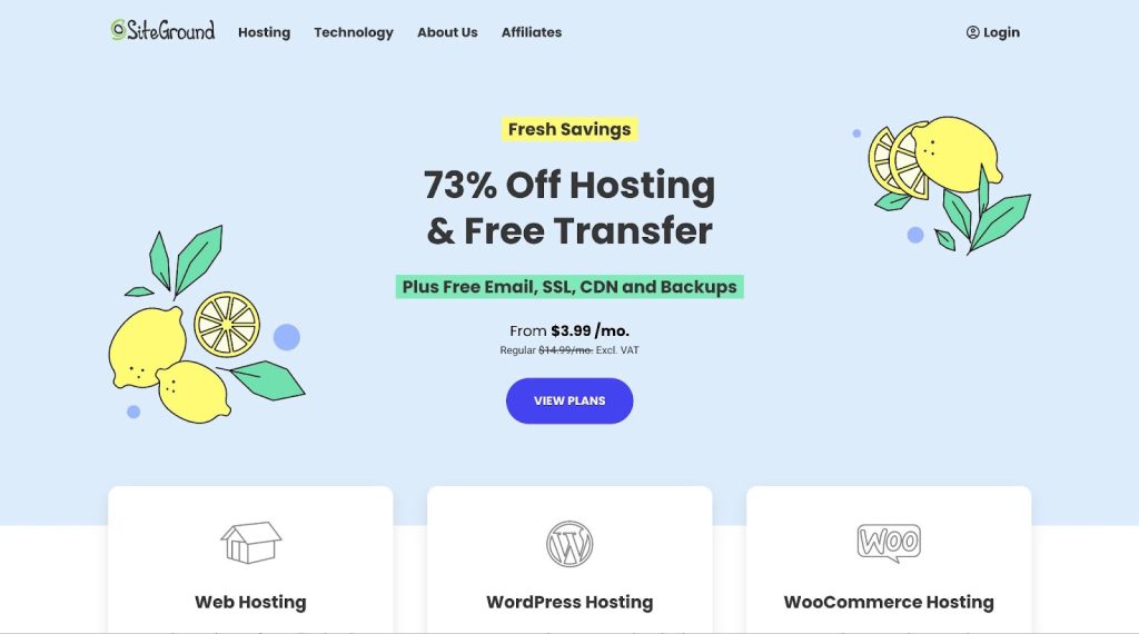 Siteground 1 8 best wordpress hosting for elementor [compared] from the plus addons for elementor