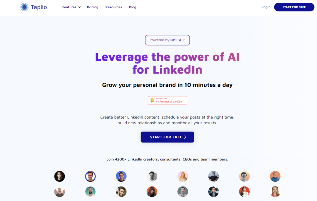 Taplio 5 best ai linkedin post generators [create viral posts] from the plus addons for elementor