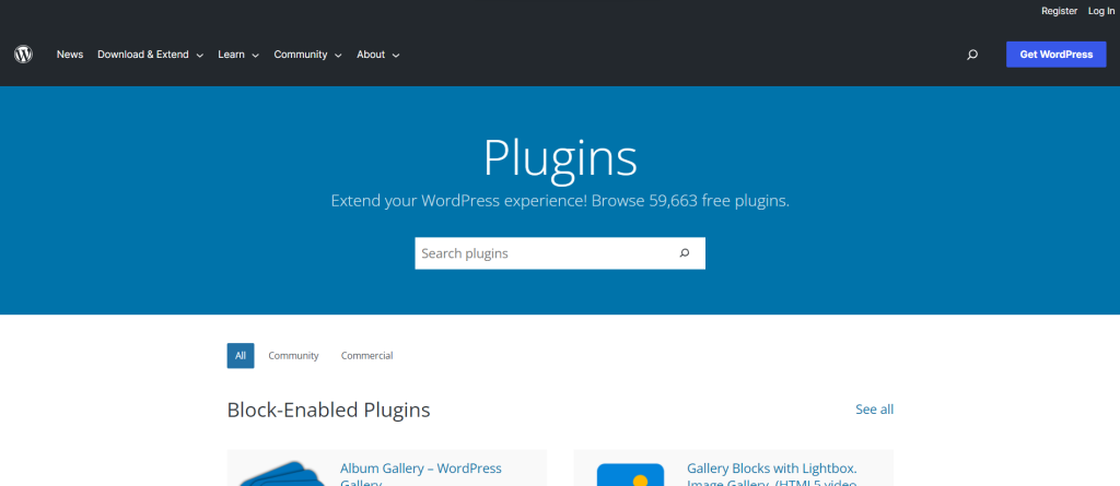 Wordpress plugins and extensions wordpress. Com vs wordpress. Org from the plus addons for elementor