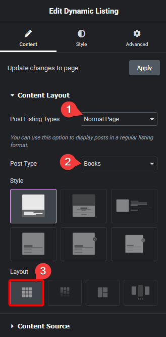 Dynamic listing create elementor custom post type grid new1 how to create elementor custom post type grid? From the plus addons for elementor