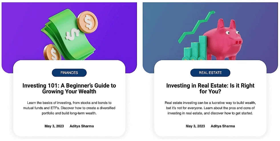 dynamic listing post custom skin demo | The Plus Addons for Elementor Dynamic listing post custom skin demo