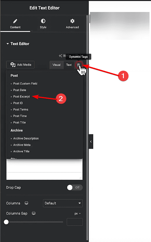 dynamic post content | The Plus Addons for Elementor Dynamic post content
