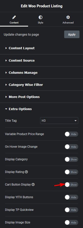 Product listing cart button display new how to hide add to cart button in woocommerce in elementor? From the plus addons for elementor