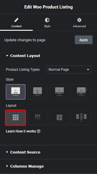 Product listing grid layout new how to show woocommerce products in grid layout in elementor? From the plus addons for elementor