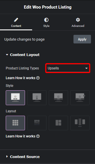 Product listing upsells new how to show upsell products in woocommerce in elementor? From the plus addons for elementor