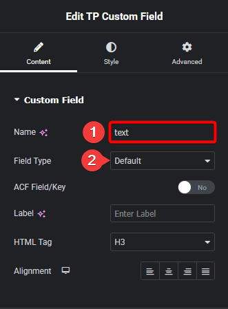 Tp custom field name new how to show acf repeater data on single post page in elementor? From the plus addons for elementor