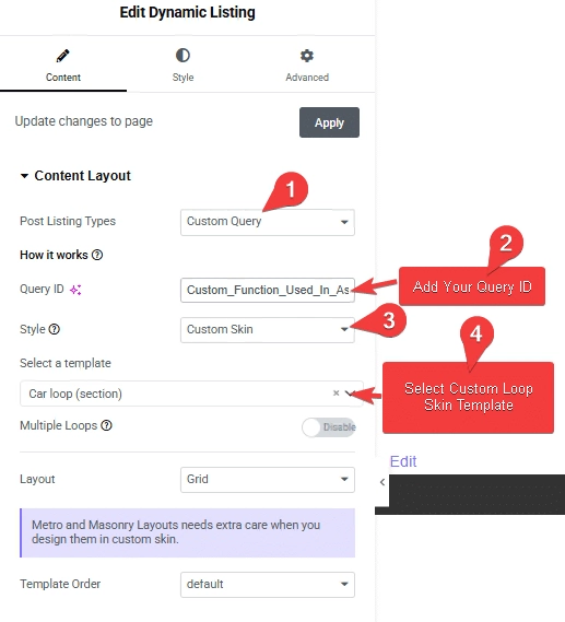 tpae dynamic listing elementor loop custom post query | The Plus Addons for Elementor Tpae dynamic listing elementor loop custom post query how to create elementor loop with custom post query? From the plus addons for elementor