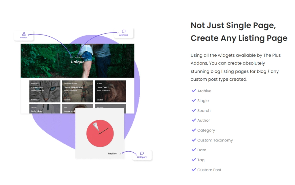 Create different listing pages how to create custom elementor blog post template [beginners guide] from the plus addons for elementor