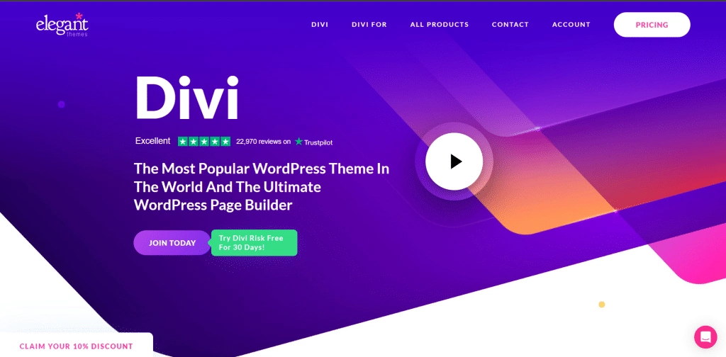 Divi | The Plus Addons for Elementor Divi divi vs elementor - best page builders compared from the plus addons for elementor