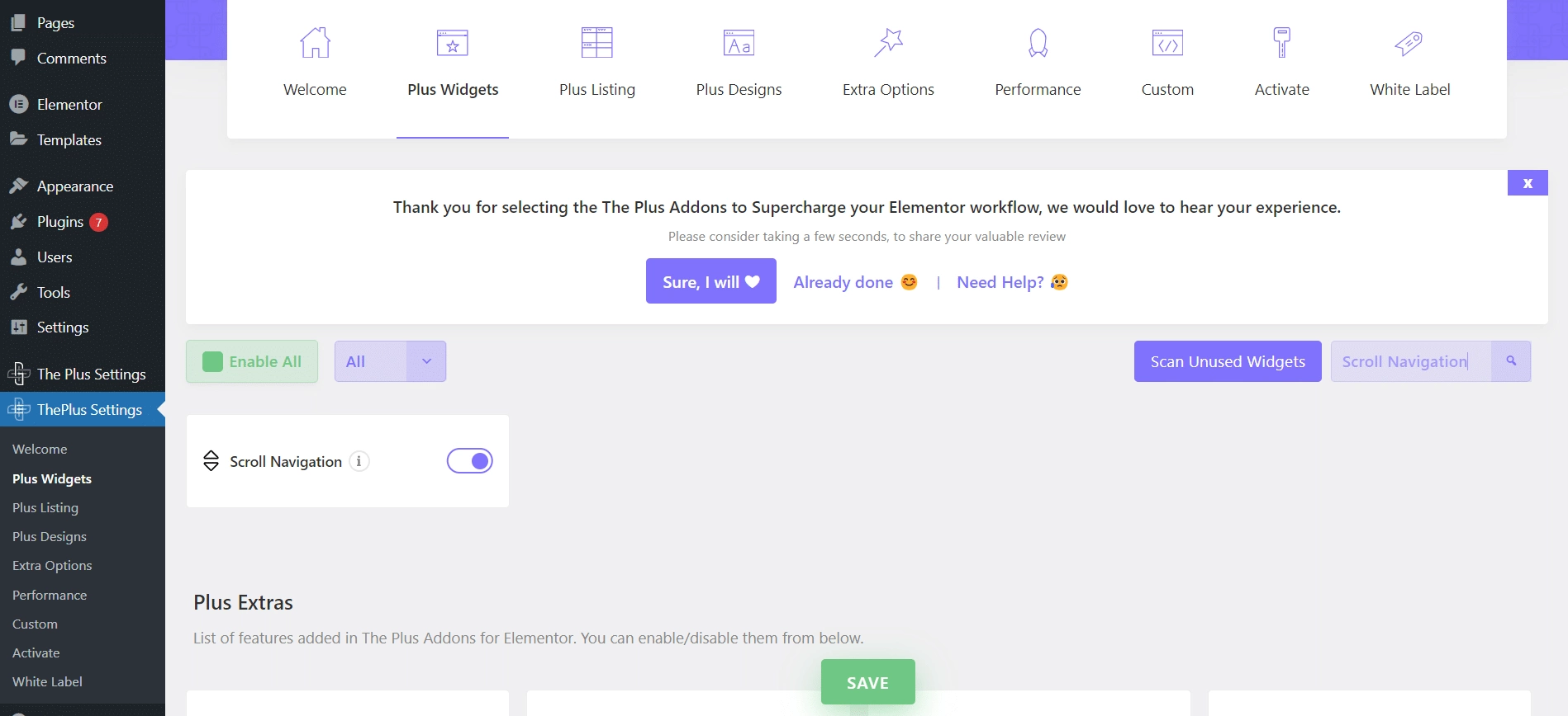 Enable one page navigation scroll how to create one page navigation in elementor [single page website] from the plus addons for elementor