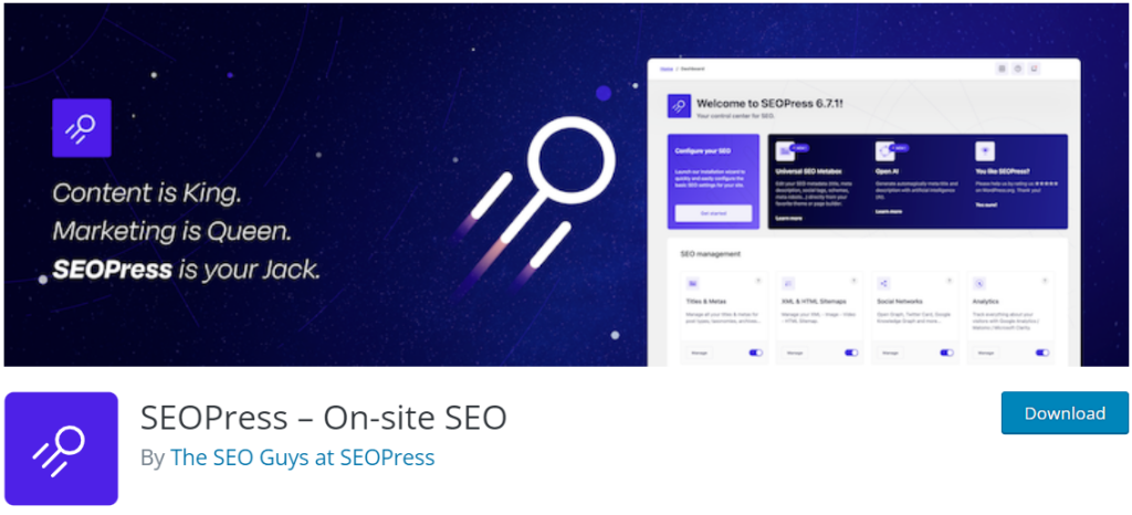 Seopress 5 best free seo plugins for wordpress [boost traffic] from the plus addons for elementor