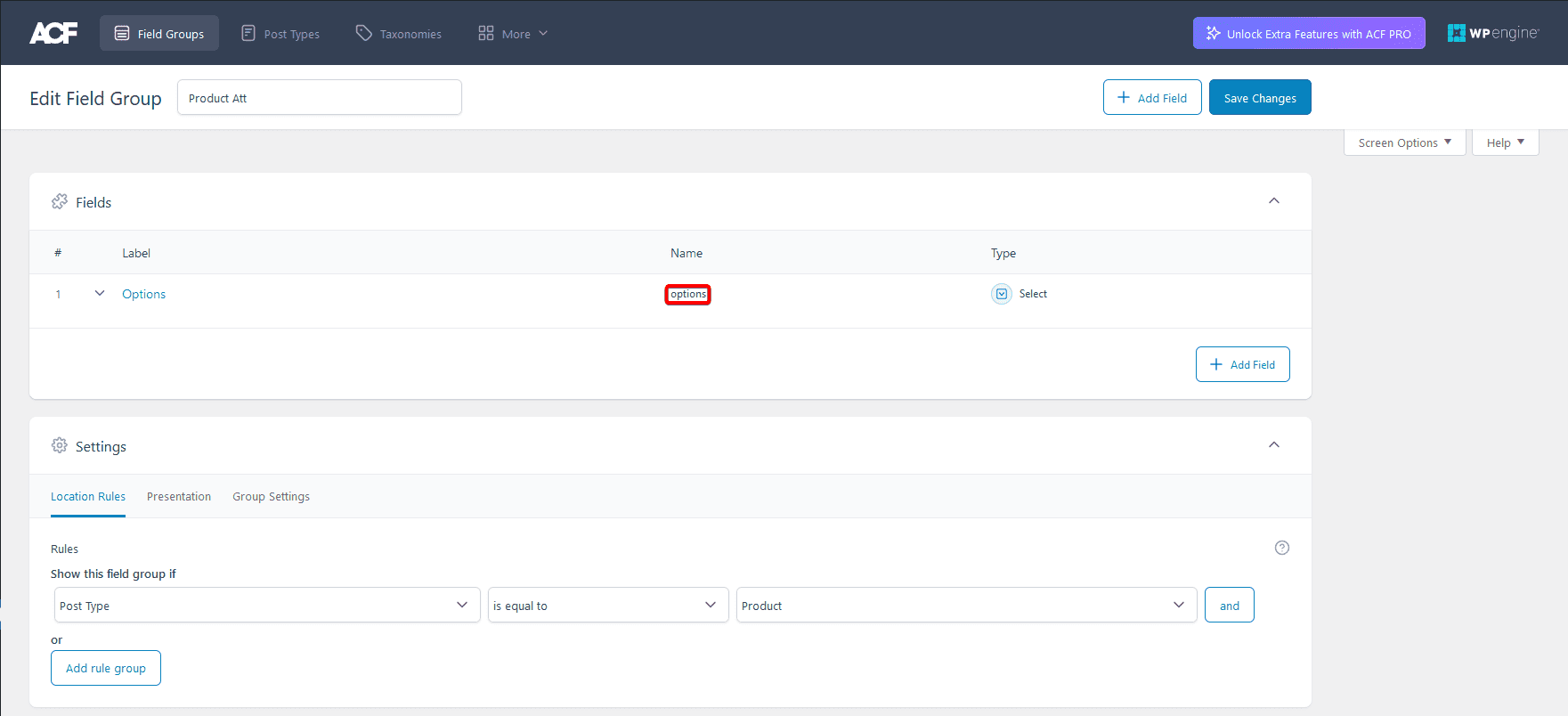acf field name | The Plus Addons for Elementor Acf field name