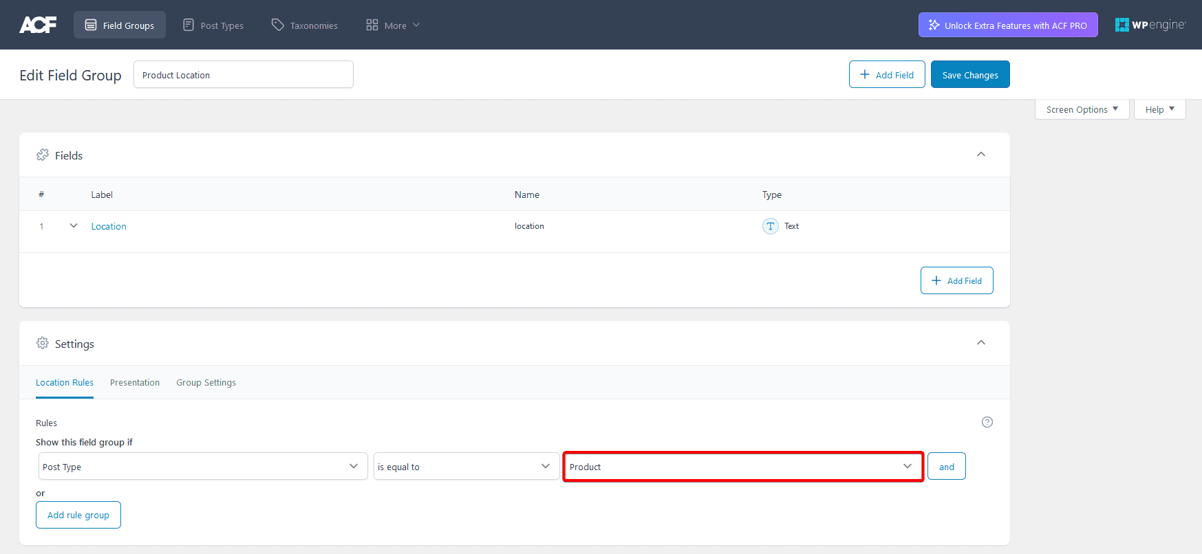 Add text fields product