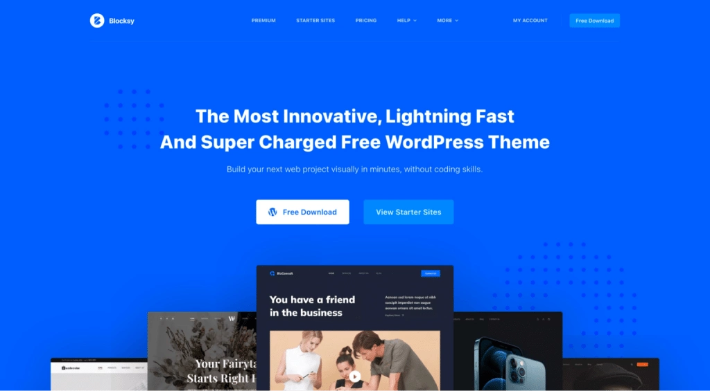 Blocksy wordpress theme homepage 1 20 best wordpress themes from the plus addons for elementor