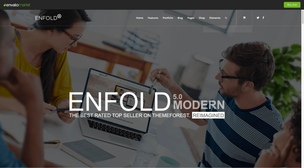 Enfold wordpress theme homepage 20 best wordpress themes from the plus addons for elementor