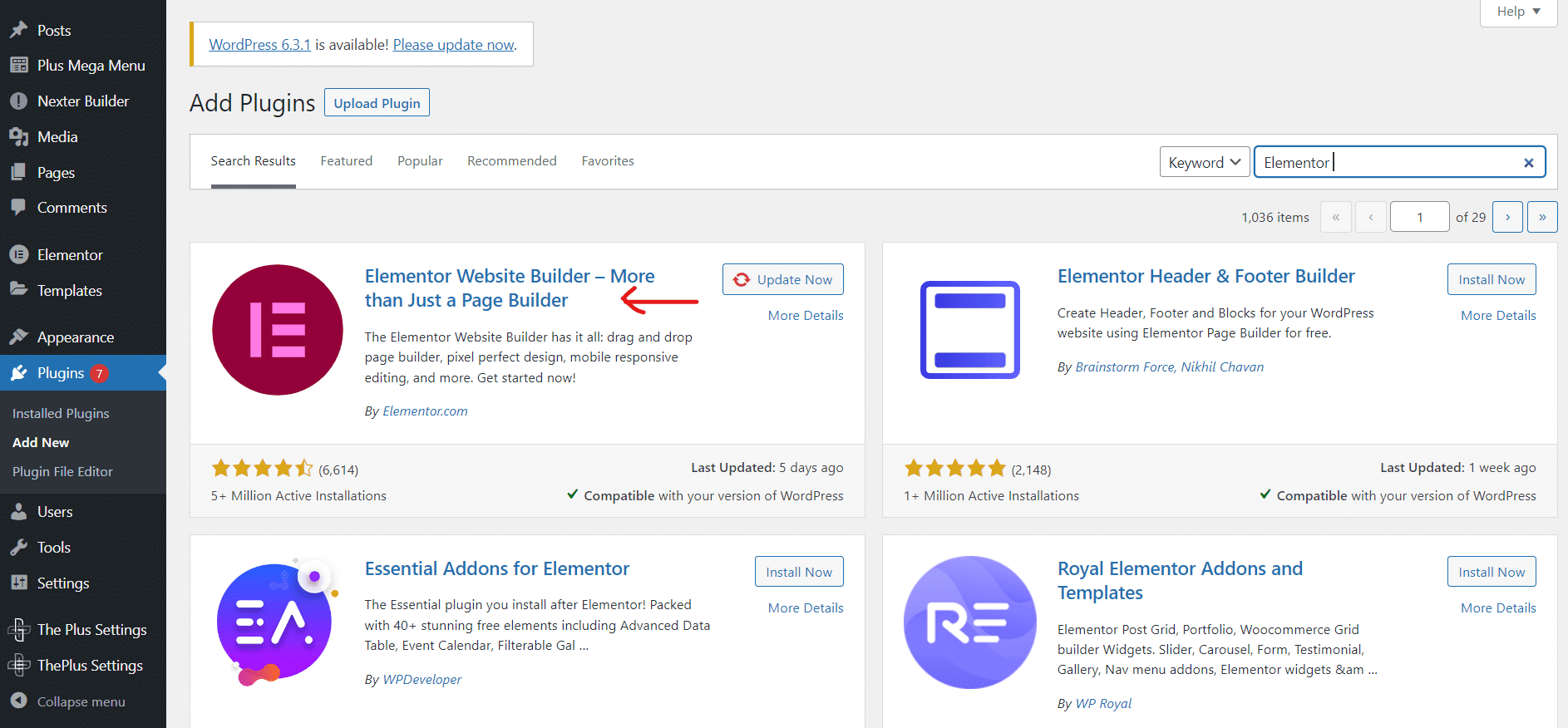 Intsall how to create one page navigation in elementor [single page website] from the plus addons for elementor