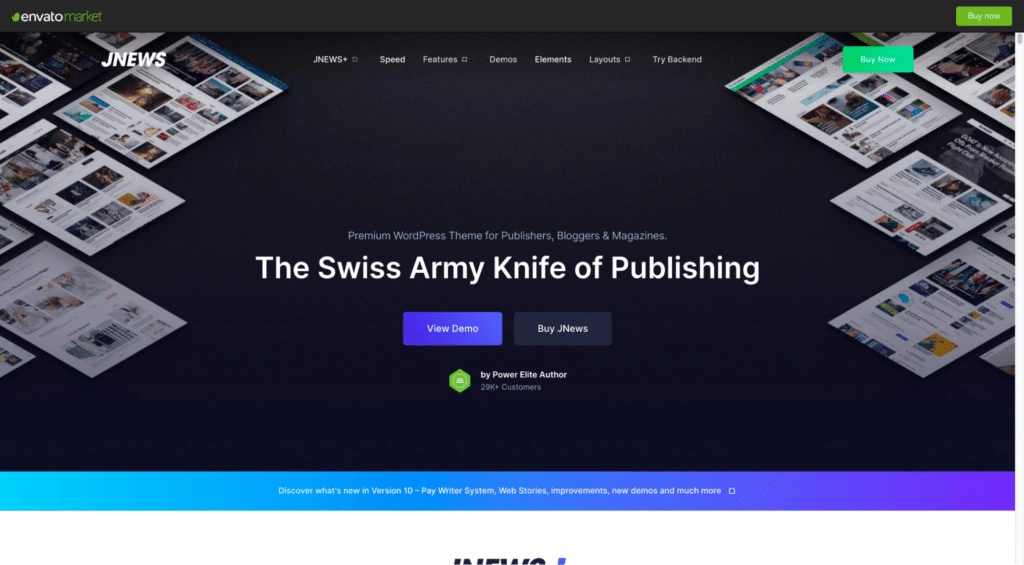 Jnews wordpress theme homepage 20 best wordpress themes from the plus addons for elementor