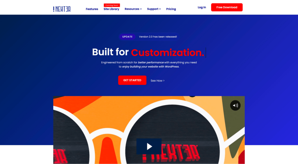 Nexter wordpres theme homepage 20 best wordpress themes from the plus addons for elementor