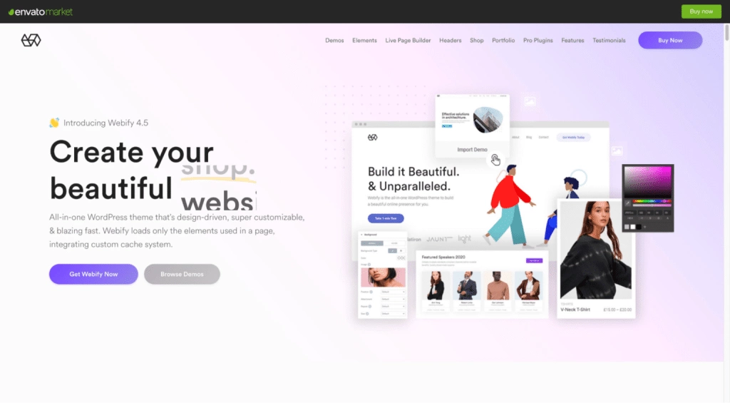 Webify wordpress theme homepage 3 20 best wordpress themes from the plus addons for elementor