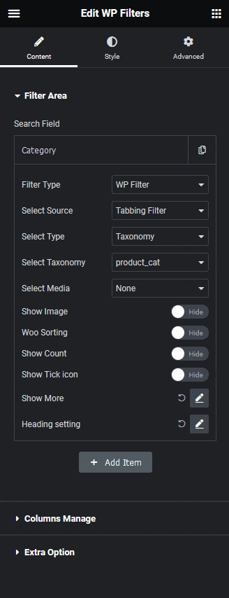 In Stock Sorting Add-on