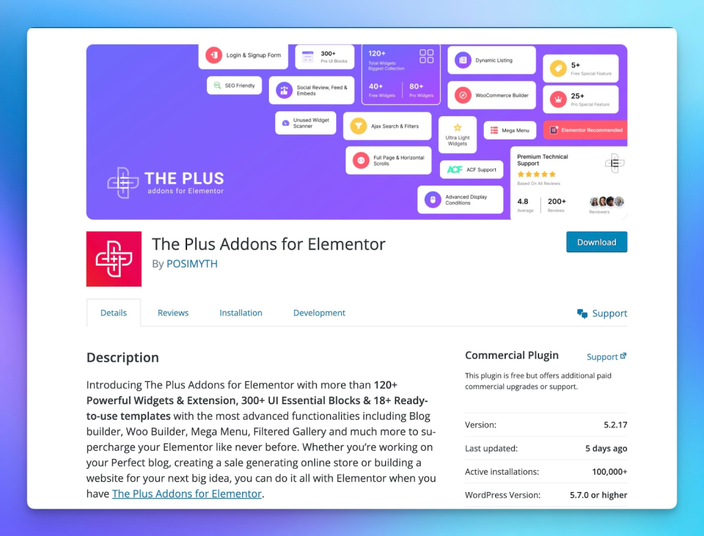 The plus addons for elementor 2 celebrating 100,000 strong with the plus addons for elementor! From the plus addons for elementor