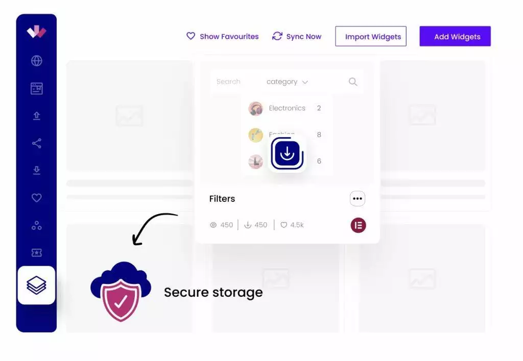 Wdesignkit celebrating 100,000 strong with the plus addons for elementor! From the plus addons for elementor
