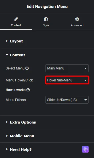 Navigation menu hover sub menu new how to open dropdown on hover in elementor? From the plus addons for elementor