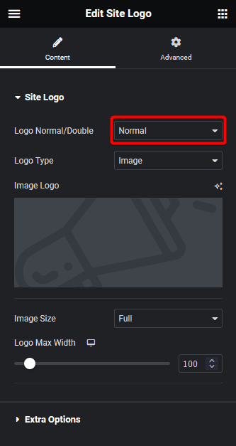 Site logo normal logo