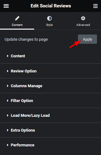 Social reviews update changes