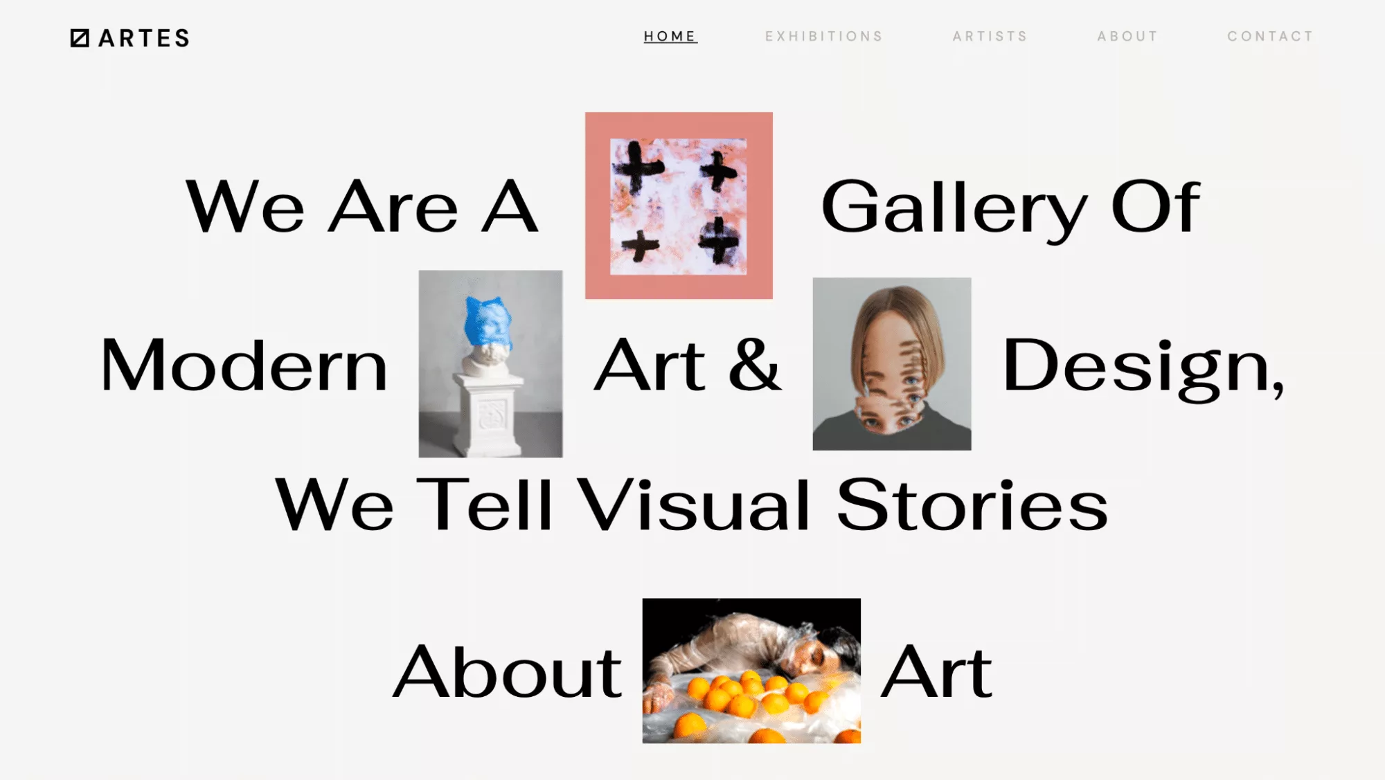 Art gallery 8 best elementor landing page templates [ready-to-use] from the plus addons for elementor